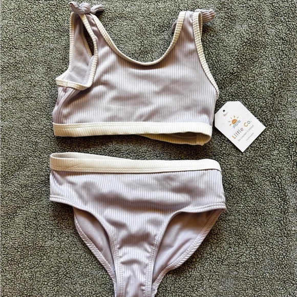 NWT Little Co. 4T Two Piece Bathing Suit - Picture 2 of 4
